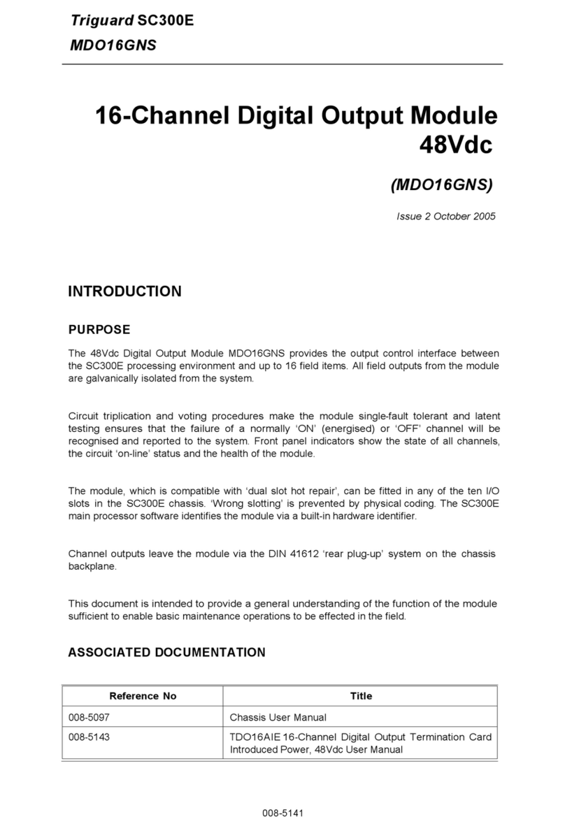 ABB Triguard SC300E User manual