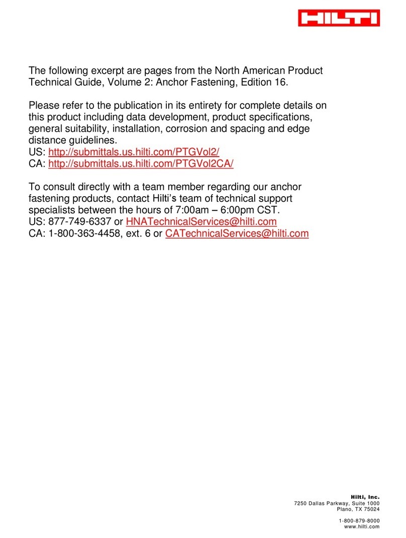 Hilti HIT-ICE manual