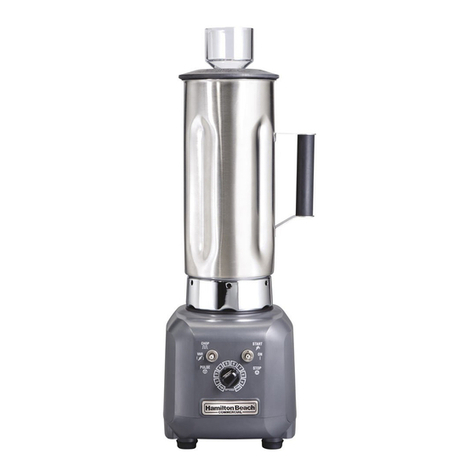 Hamilton Beach HBF500S-230V Manual