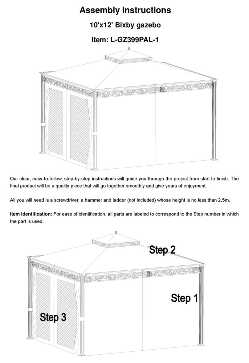 Bixby L-GZ399PAL-1 Assembly instructions Bixby L-GZ399PAL-1 Assembly instructions