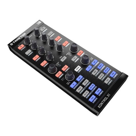 Native Instruments TRAKTOR KONTROL X1 User manual