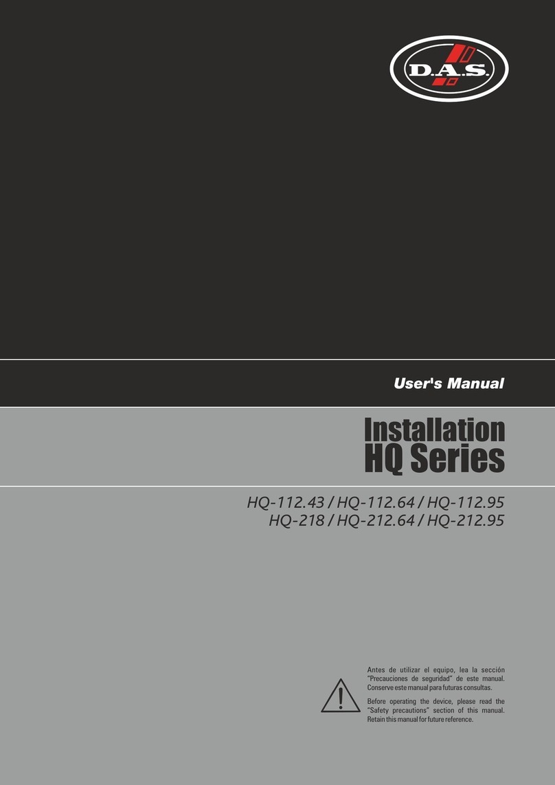 DAS HQ-112.43 User manual