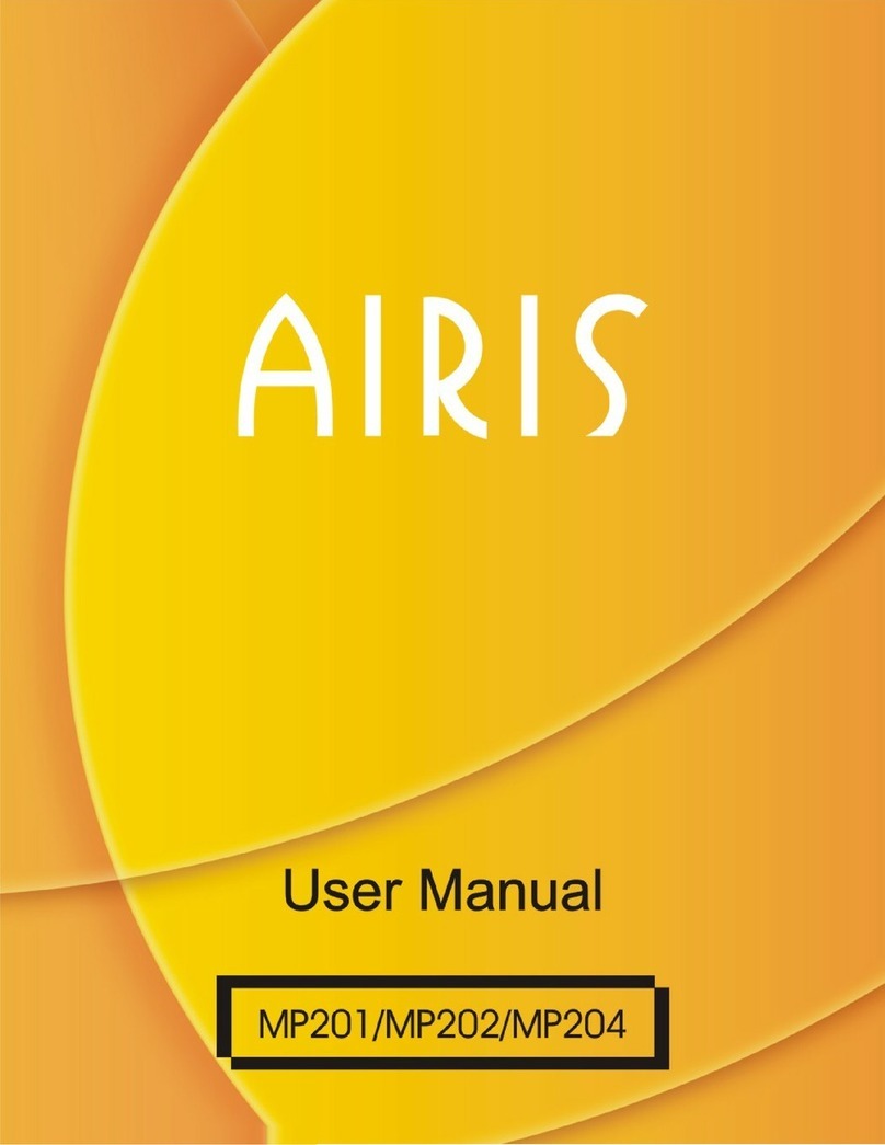 AIRIS MP202 user manual