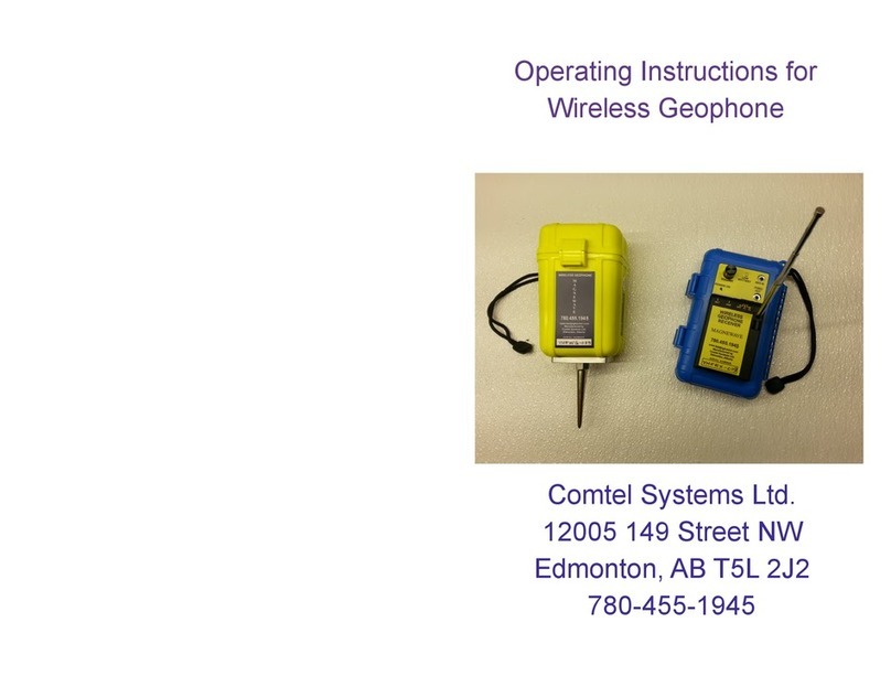 Comtel Systems VHFWG instructions