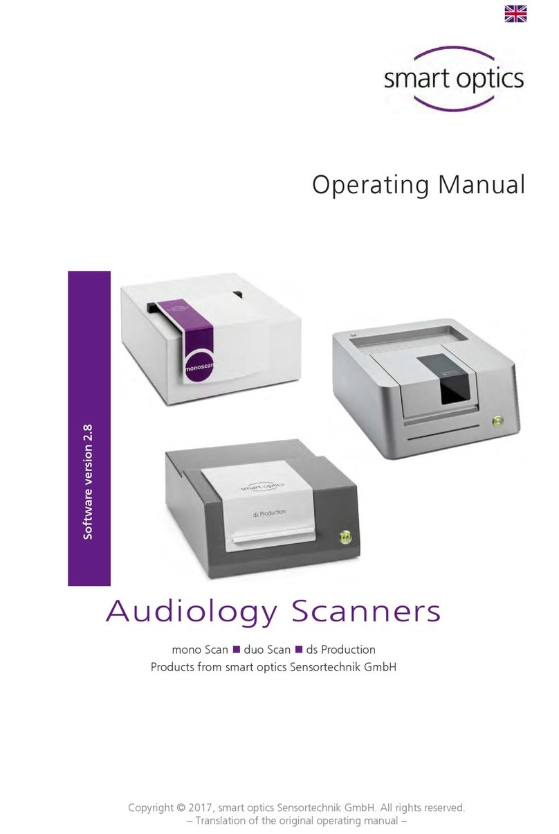Smartoptics mono Scan operating manual