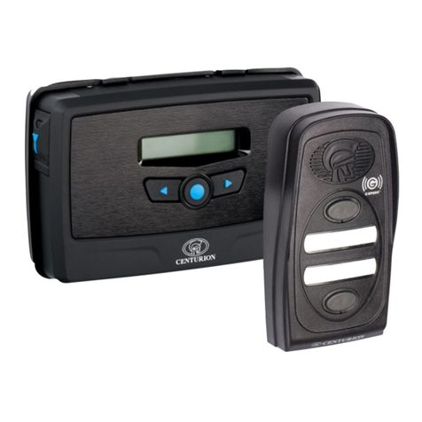 CENTURION SYSTEMS G-SPEAK ULTRA quick guide