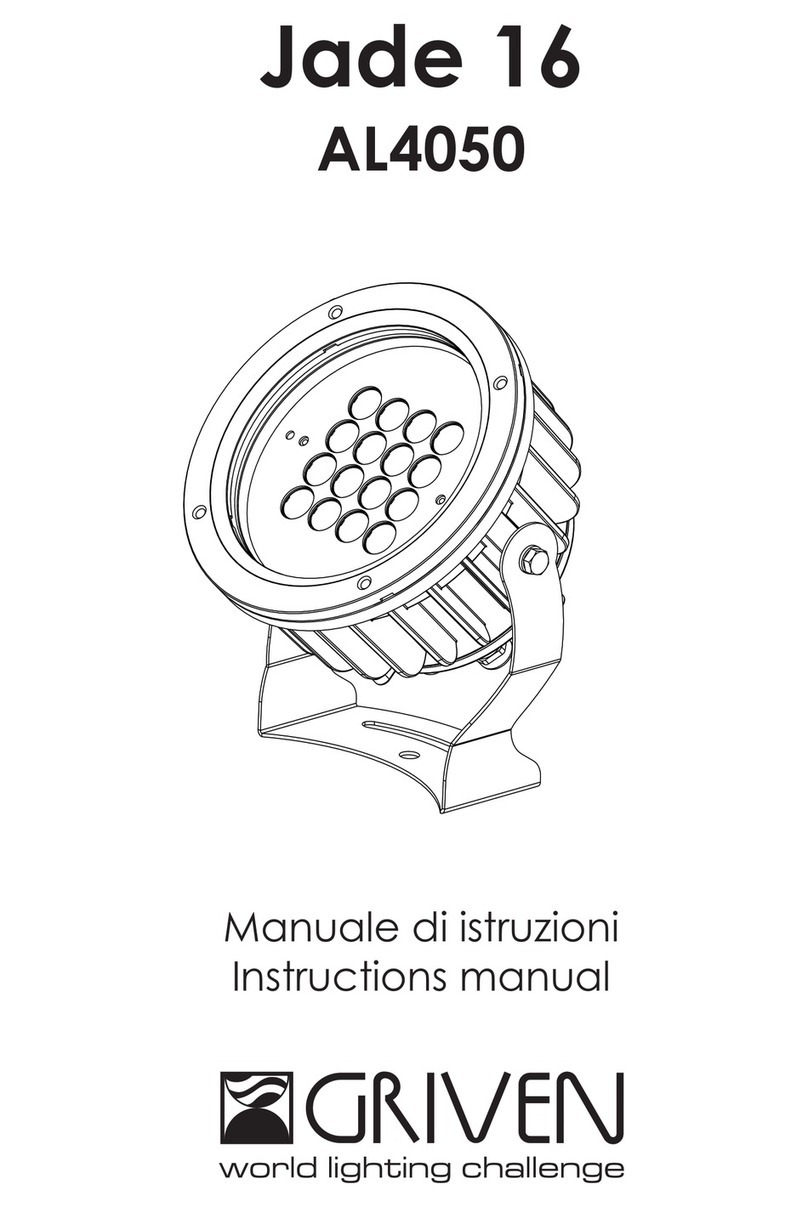 Griven Jade 16 AL4050 instruction manual