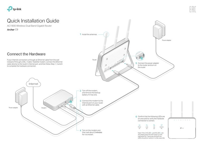 TP-Link Archer C9 User manual