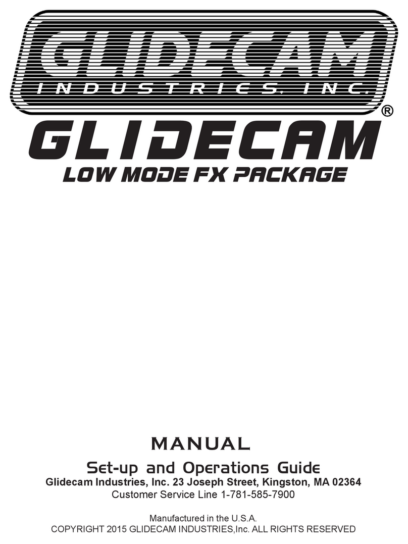 Glidecam Low Mode FX Package Set up and operation guide