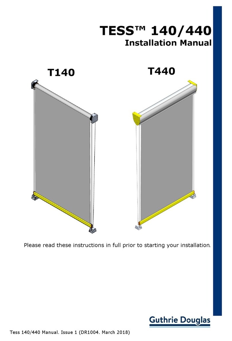 Guthrie Douglas TESS 140 installation manual