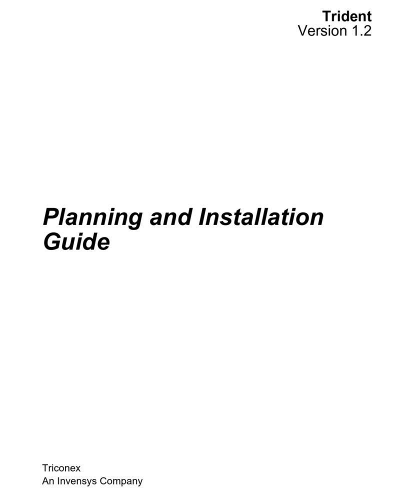 Triconex Trident Planning and installation guide