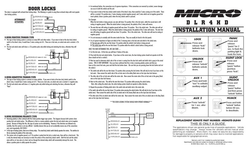 Micro DLR4HD installation manual Micro DLR4HD installation manual