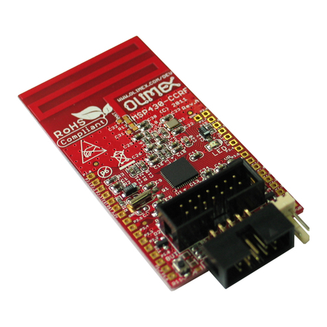OLIMEX MSP430-CCRF User manual
