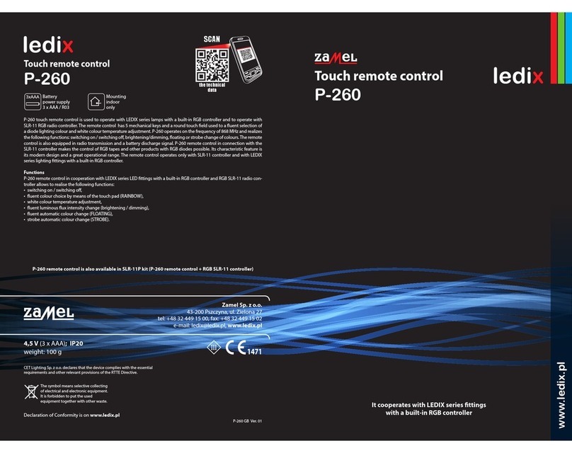 Ledix P-260 manual