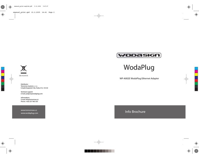 WODASIGN WODAPLUG WP-A002E INFO BROCHURE