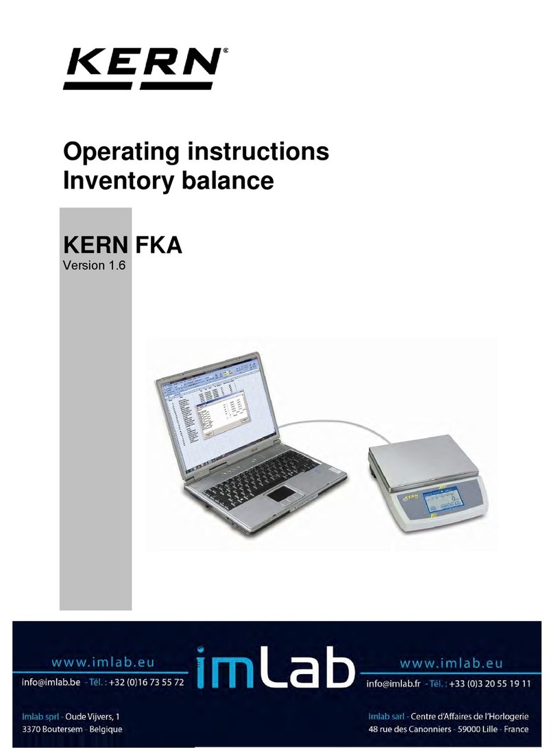 KERN FKA User manual
