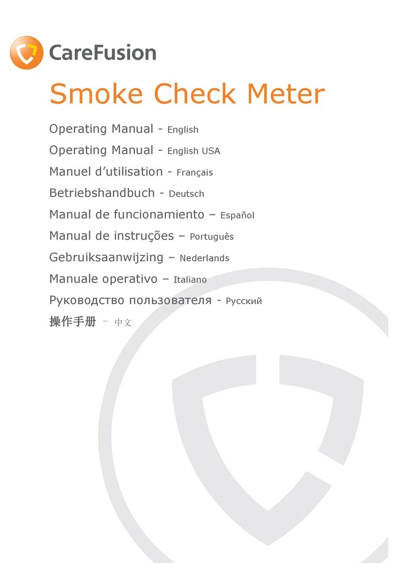 Care Fusion SC01 User manual