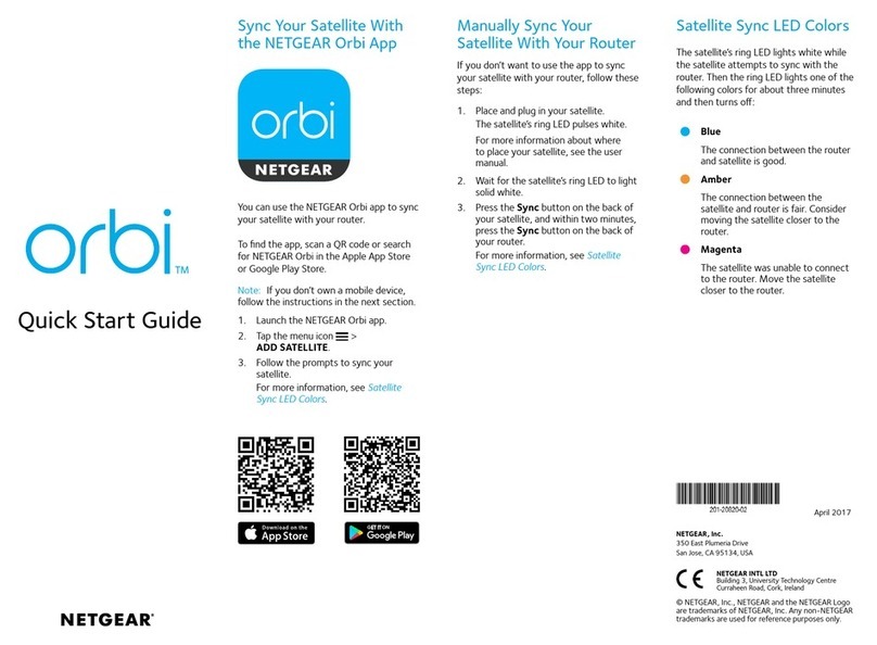 NETGEAR Orbi User manual