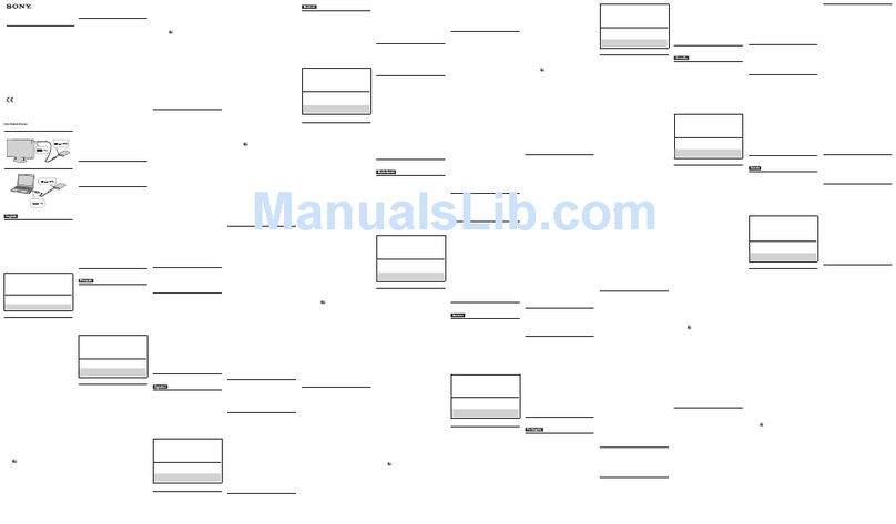 Sony HD-E Series User manual