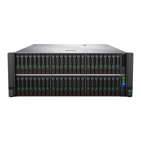 HPE ProLiant DL580 Gen10 User manual HPE ProLiant DL580 Gen10 User manual