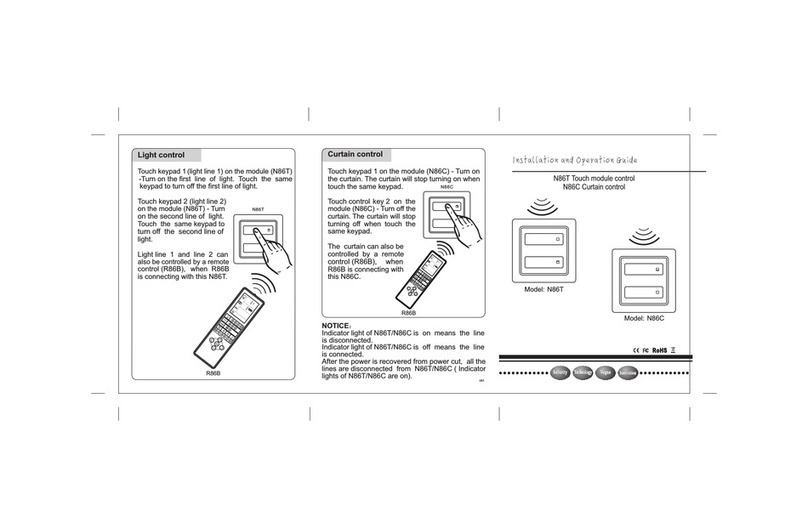 Napad N86T Installation and operation guide