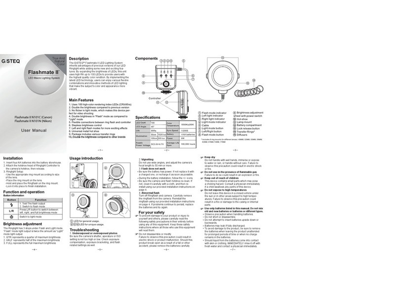 Gisteq Flashmate II N101C user manual
