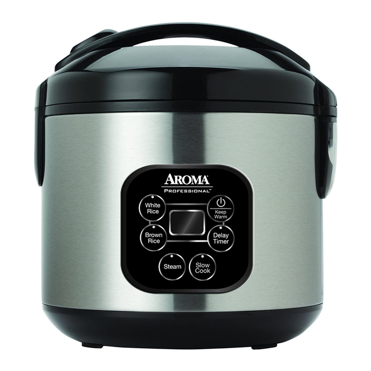 Aroma Professional ARC-934SBD instruction manual