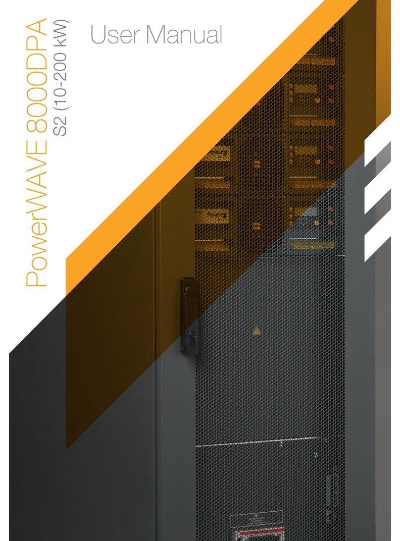 Kohler powerwave 8000dpa S2 ST-60 User manual