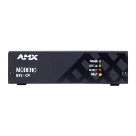 AMX FG2263-03 User manual