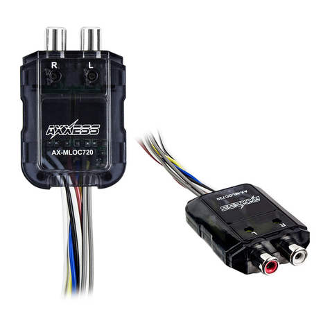 Axxess INSTAX-MLOC720 User manual