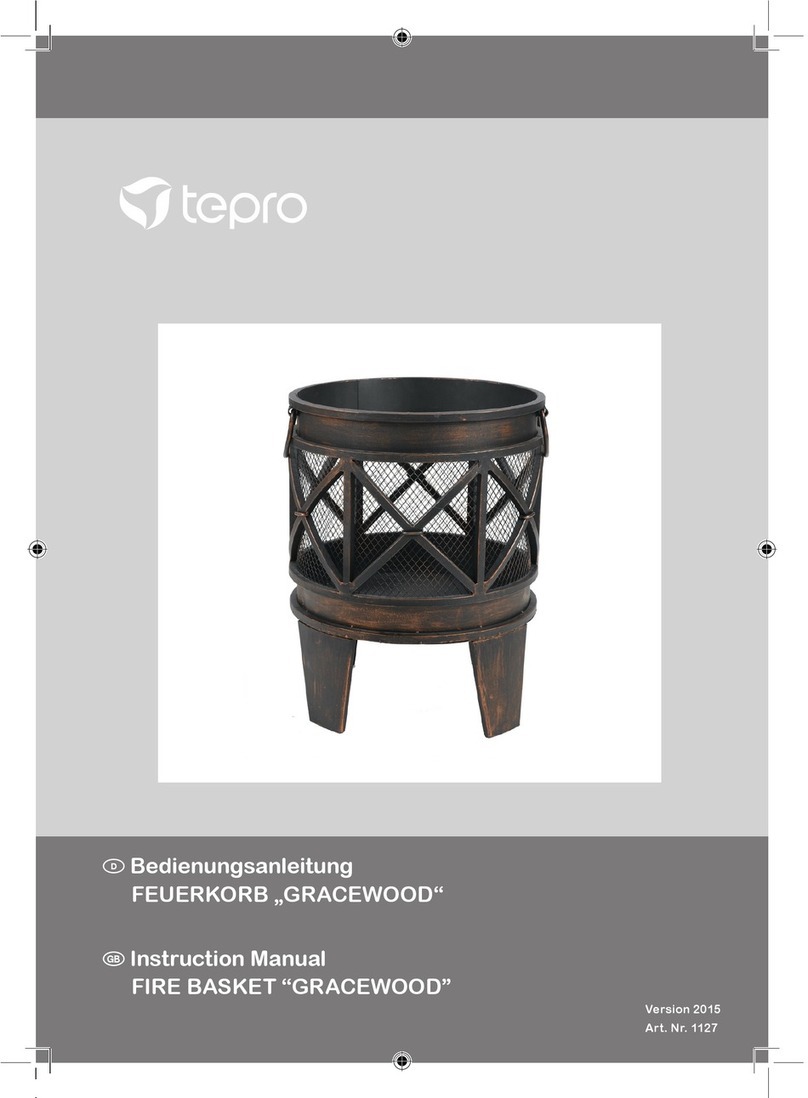 tepro Gracewood 1127 instruction manual