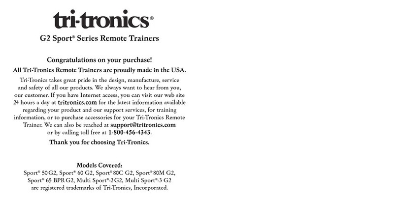 Tri-Tronics Sport 50 G2 manual