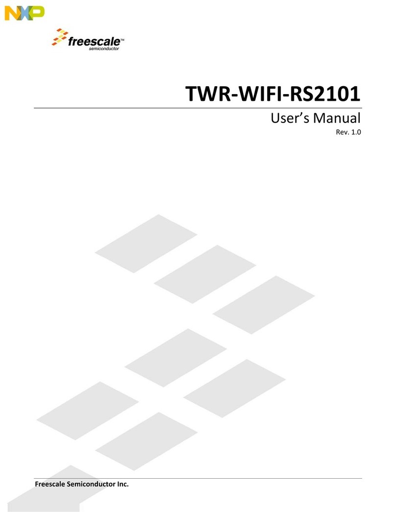 Freescale Semiconductor TWR-WIFI-RS2101 User manual
