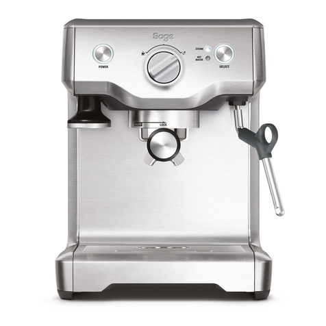 Sage Duo-Temp Pro BES810 User manual