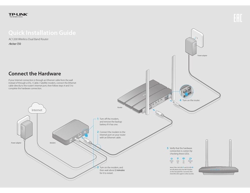 TP-Link Archer C50 User manual