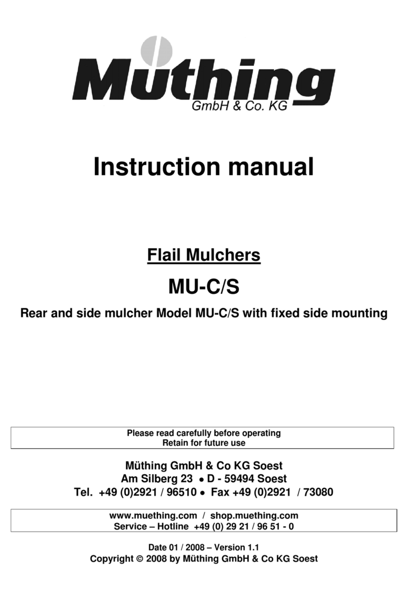 Müthing MU-C/S instruction manual