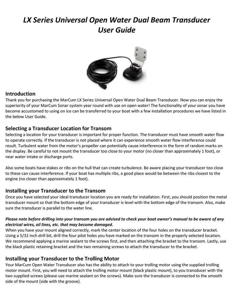 Marcum Technologies LX Series user guide Marcum Technologies LX Series user guide