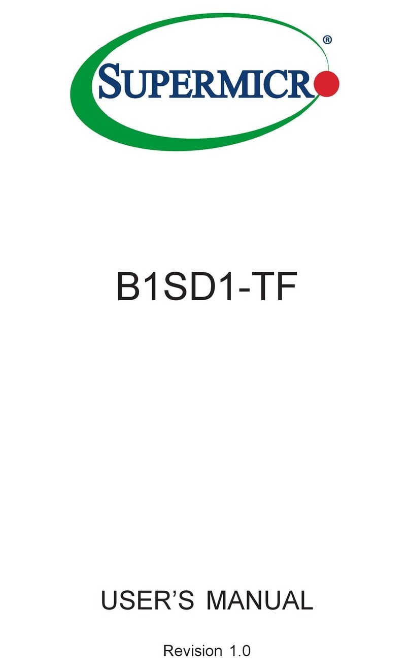 Supermicro B1SD1-TF User manual