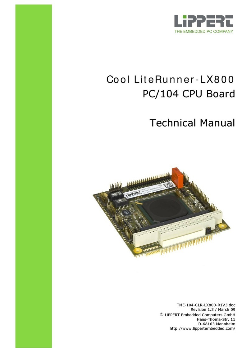 Lippert 702-0008-10 Technical manual