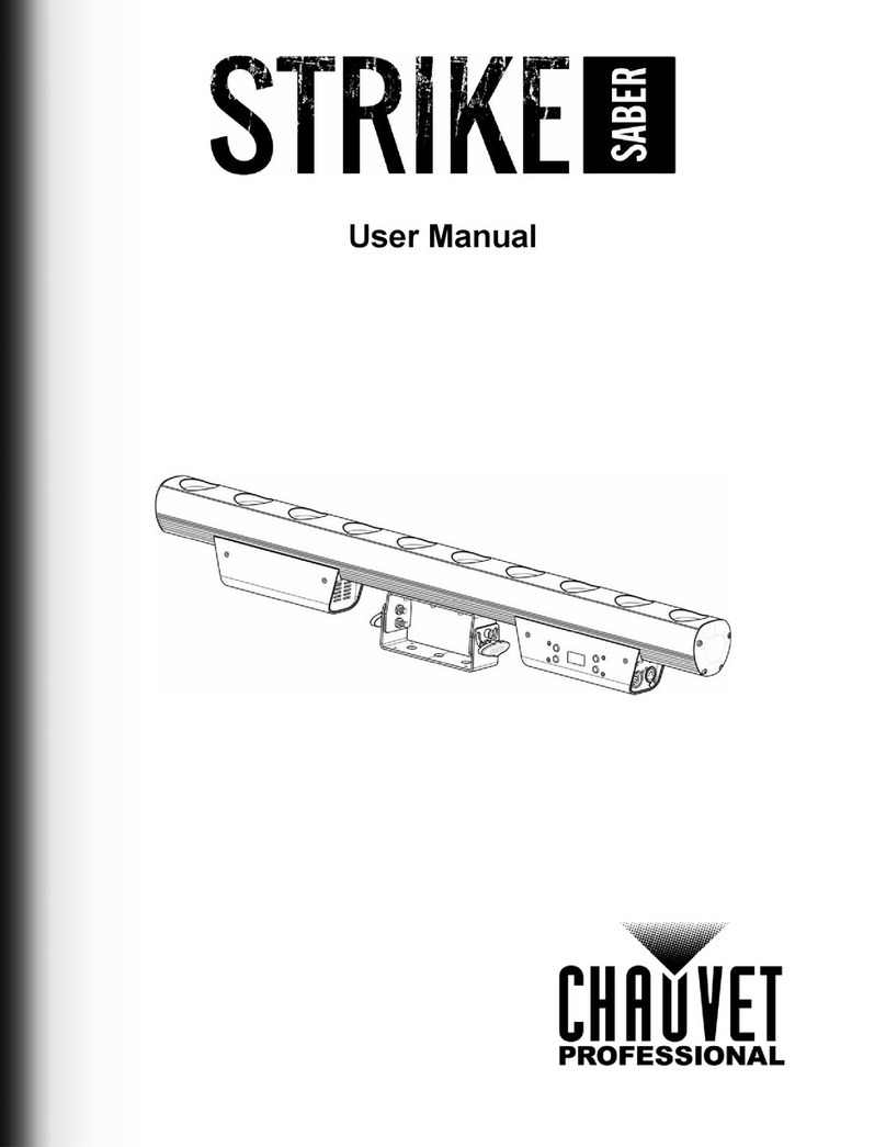 Chauvet STRIKE Saber user manual