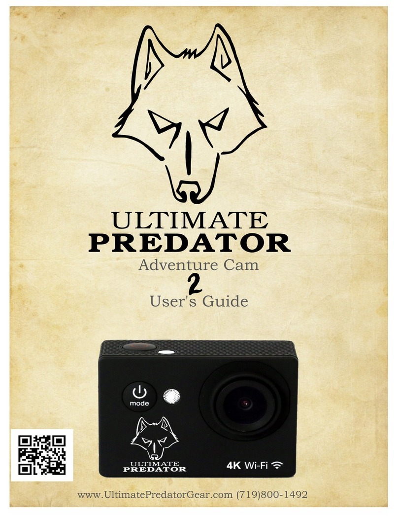 Ultimate Predator ADVENTURE CAM  2 User manual