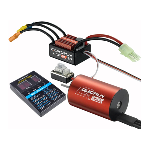 Hobby-Wing QuicRun WP-16BL30 user manual