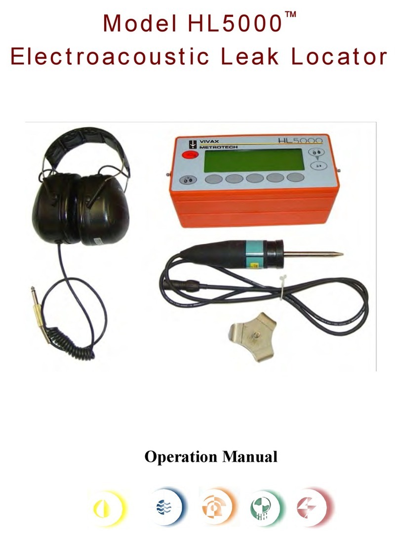 Vivax Metrotech HL5000 Operation manuals
