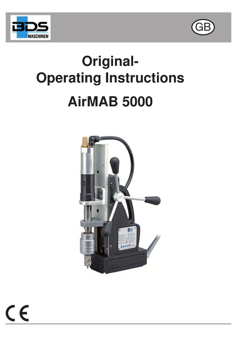 BDS AirMAB 5000 operating instructions