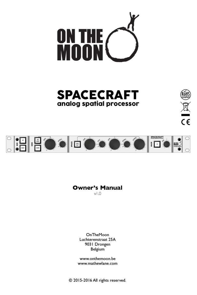 On The Moon SPACECRAFT owner's manual