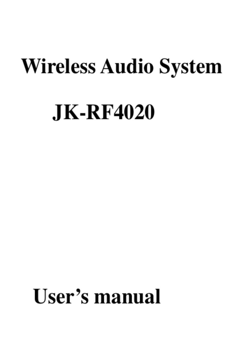 JACKENZIE JK-RF4020 user manual