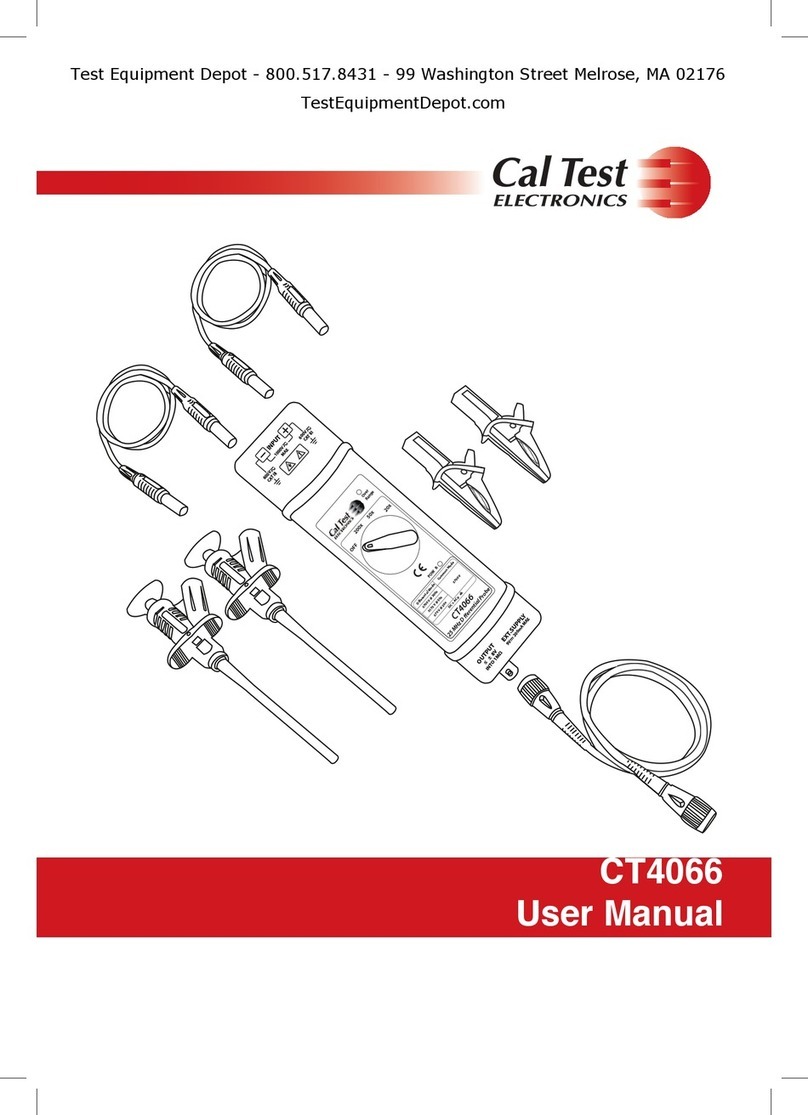 Cal Test Electronics CT4066 User manual
