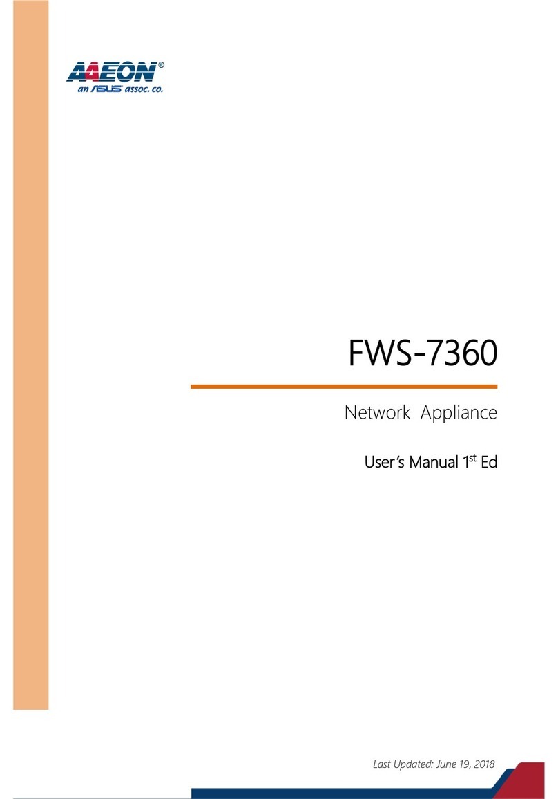Aaeon FWS-7360 user manual