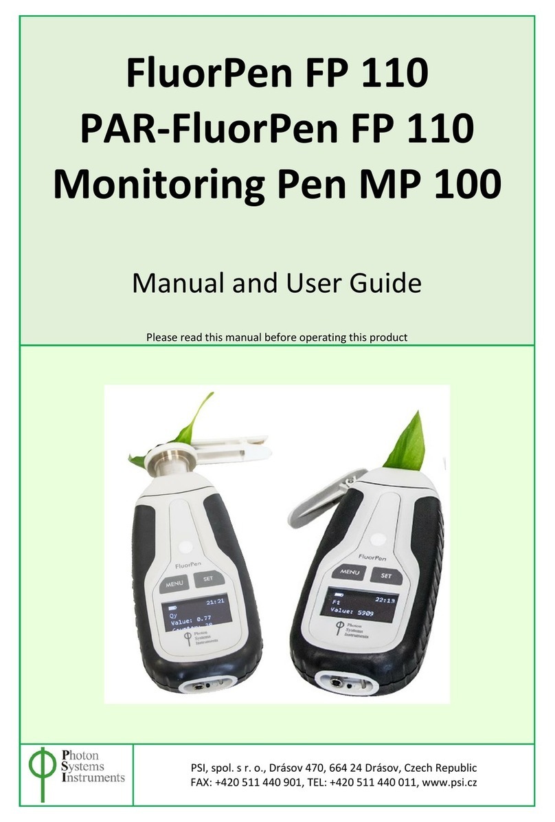 PSI FluorPen FP 110 Guide
