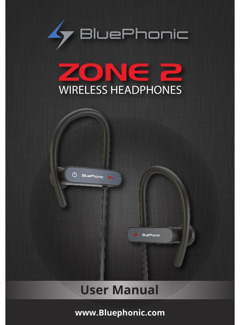 Bluephonic ZONE 2 user manual